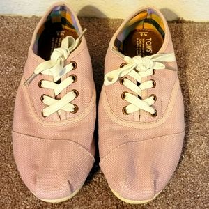 Pink Toms Shoes